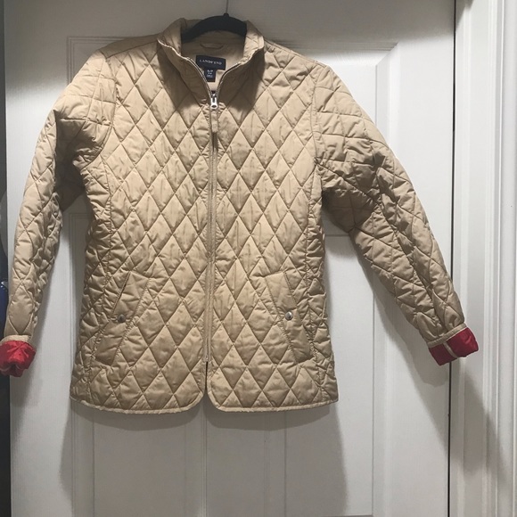 Lands End Quilted Jacket Size Small/Petite - Picture 5 of 8